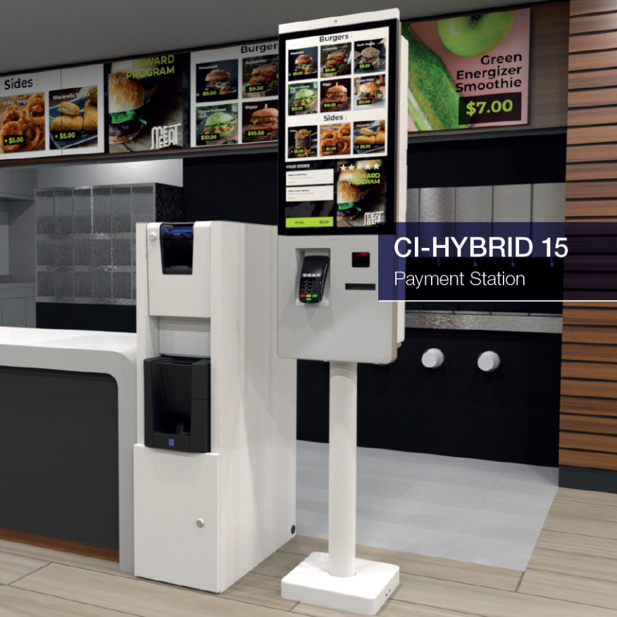 เครื่องจัดการเงินสด รุ่น -CI-15 Hybrid